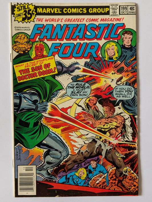 Fantastic Four #199 Marvel Comic Book