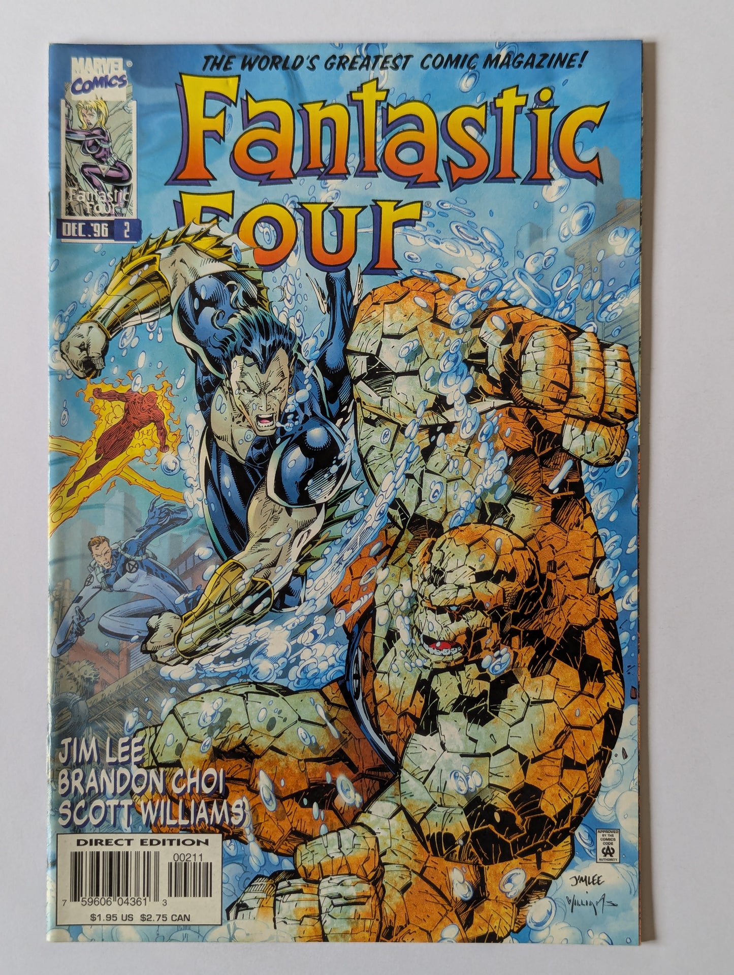 Fantastic Four #2 Marvel Comic Book