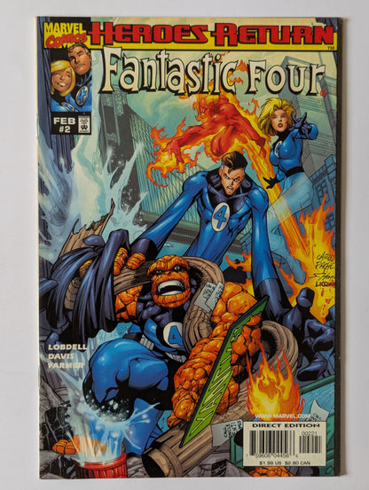 Fantastic Four #2 Marvel Comic Book