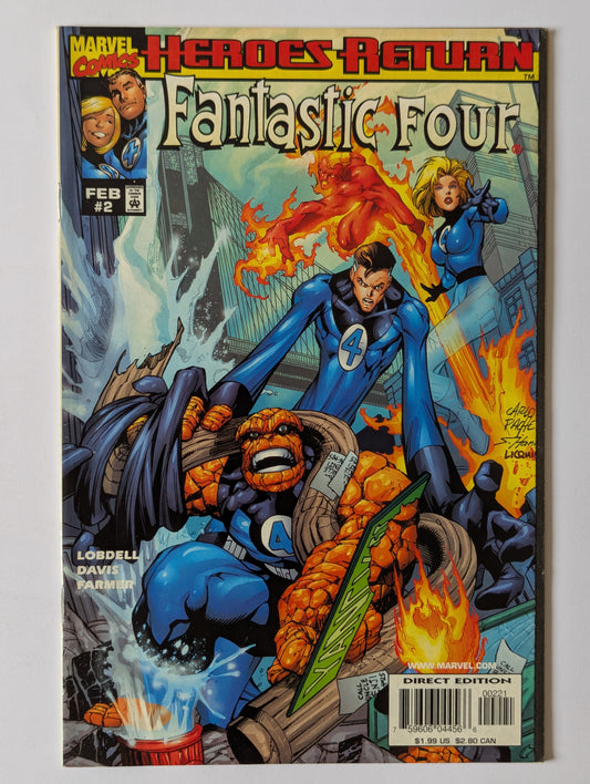 Fantastic Four #2 Marvel Comic Book