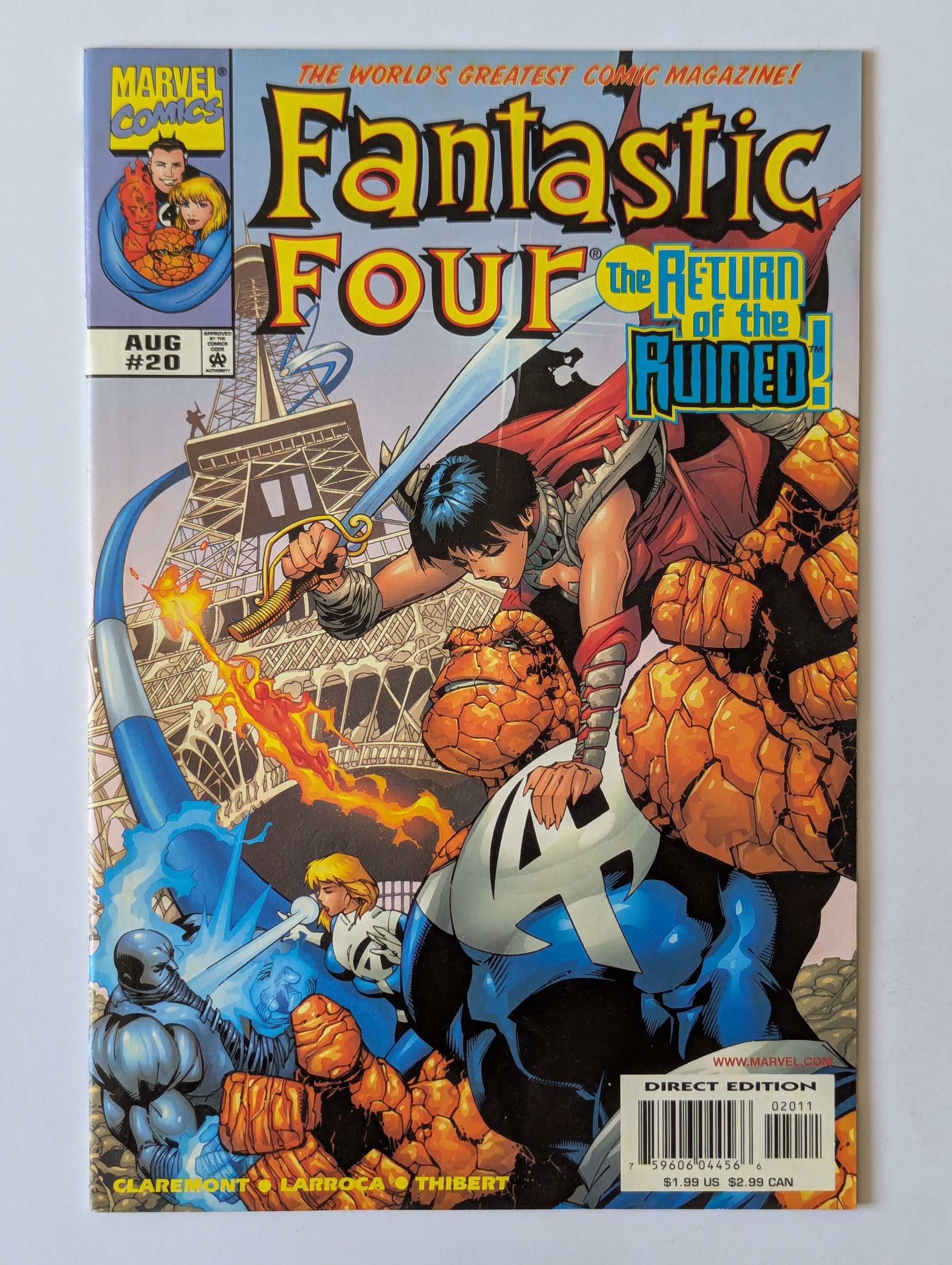 Fantastic Four #20 Marvel Comic Book