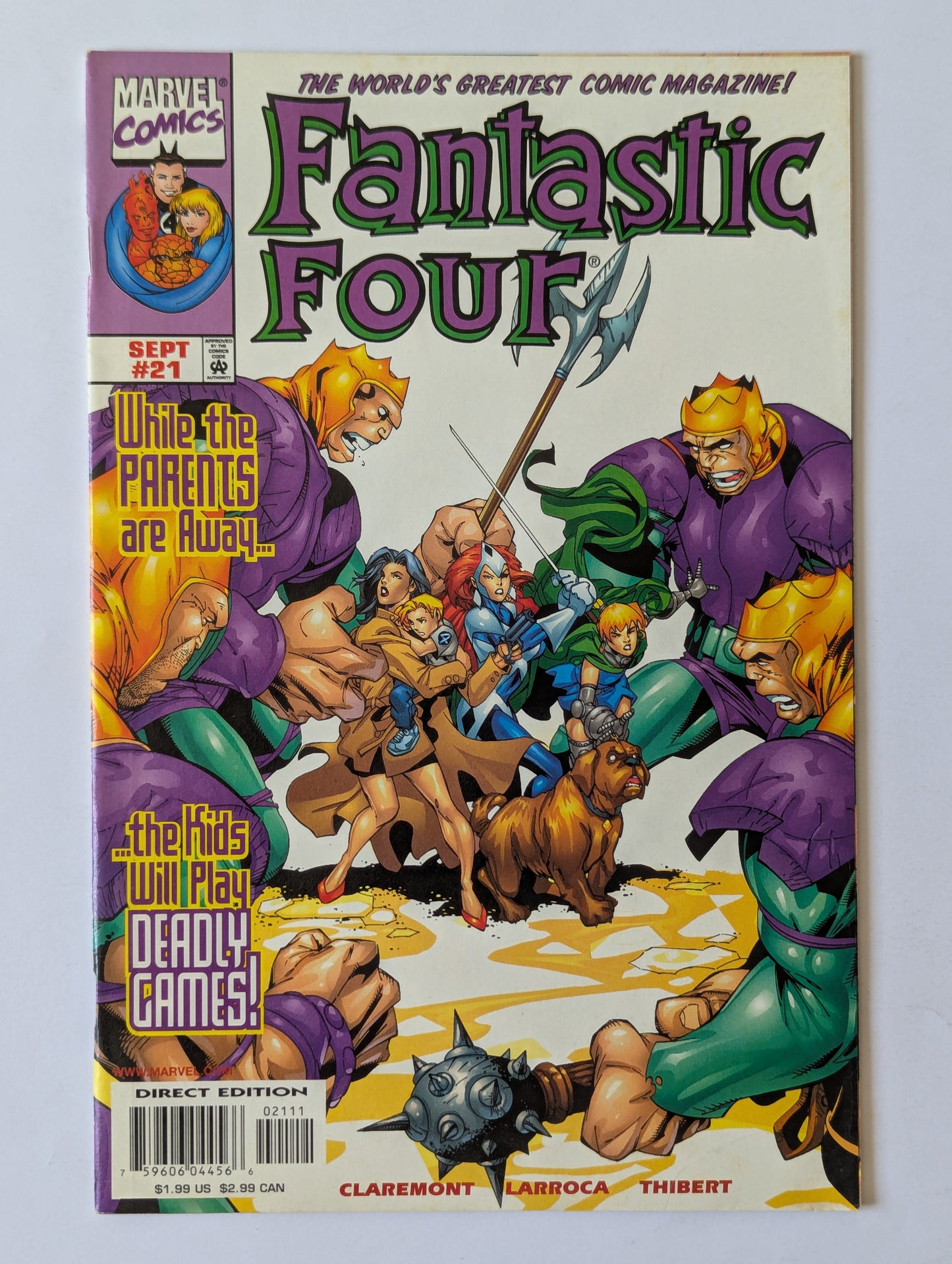 Fantastic Four #21 Marvel Comic Book