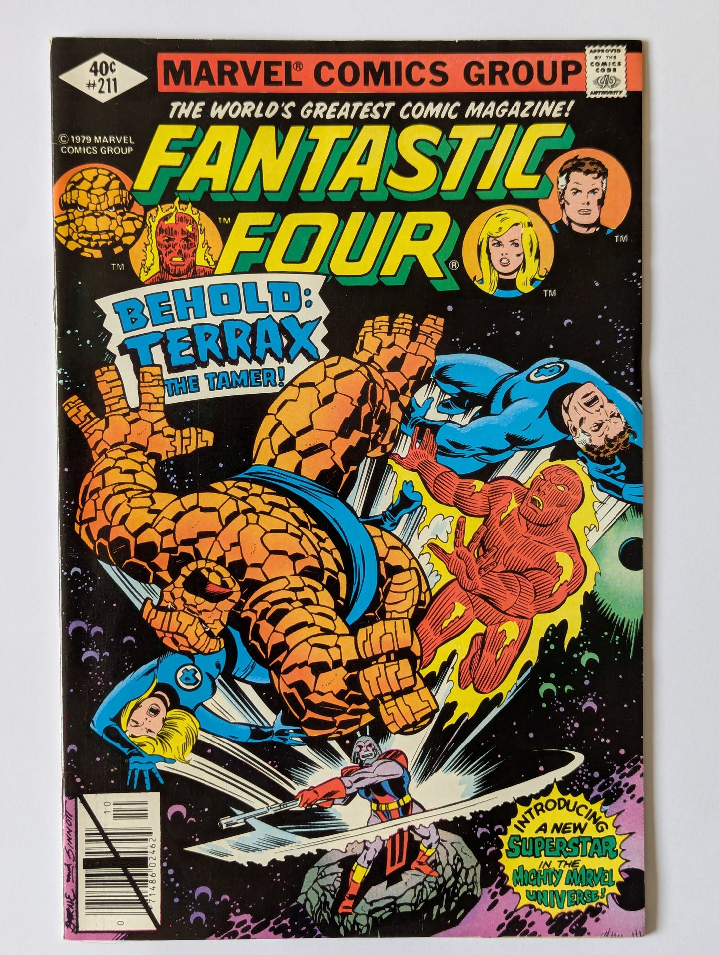 Fantastic Four #211 Marvel Comic Book