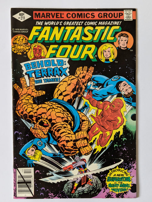 Fantastic Four #211 Marvel Comic Book