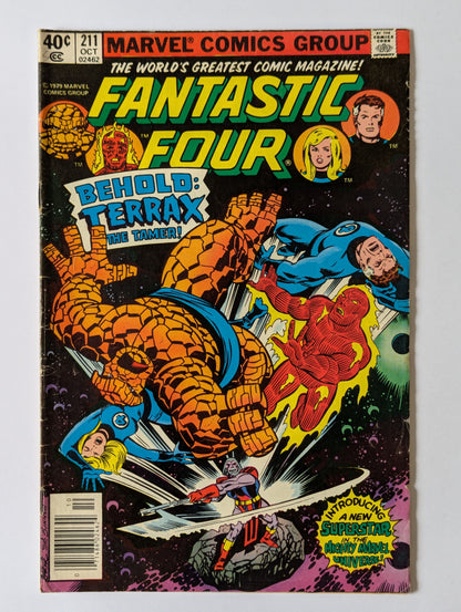 Fantastic Four #211 Marvel Comic Book
