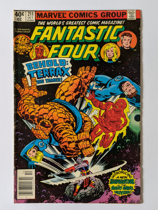 Fantastic Four #211 Marvel Comic Book