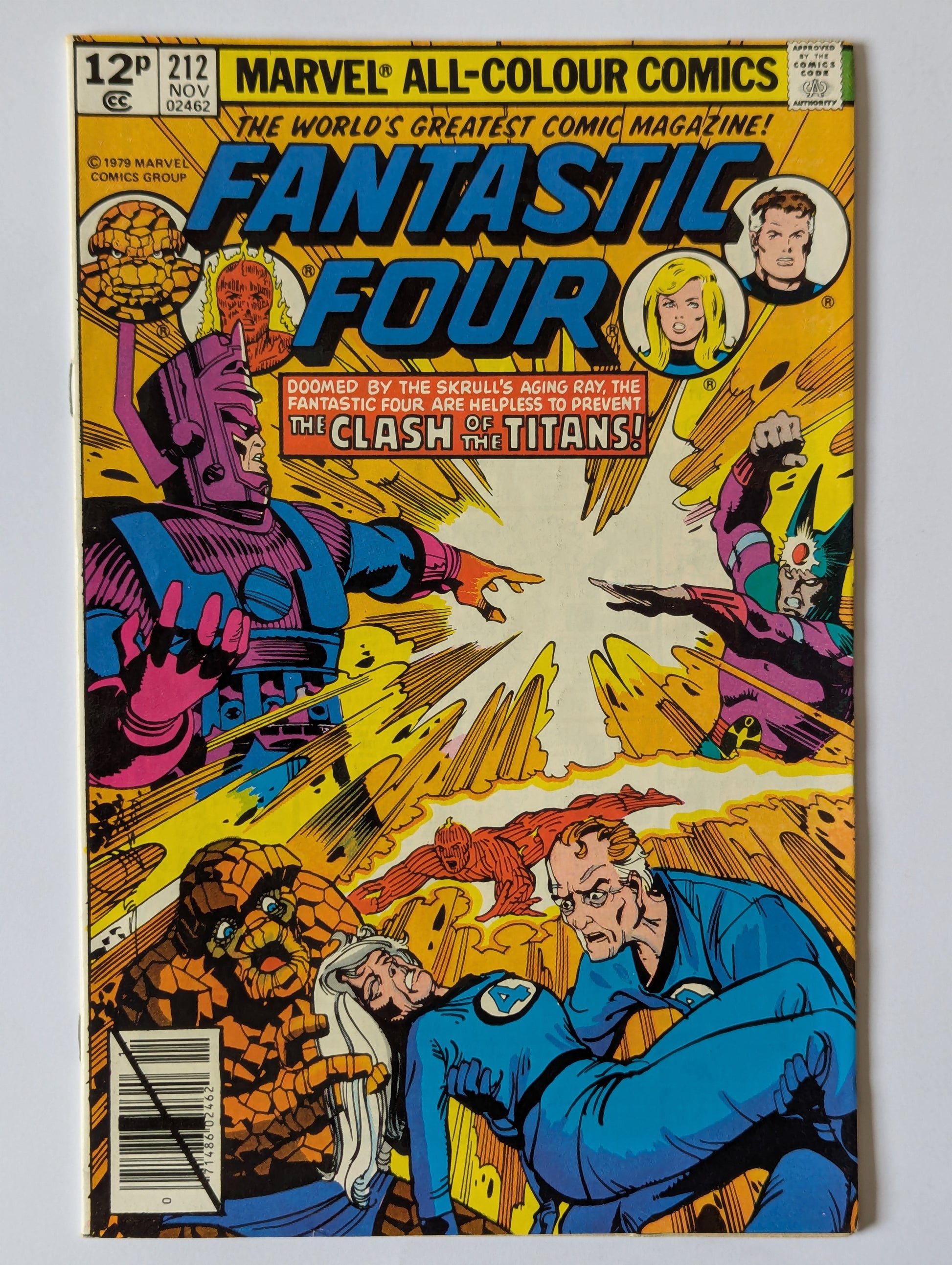 Fantastic Four #212 Marvel Comic Book