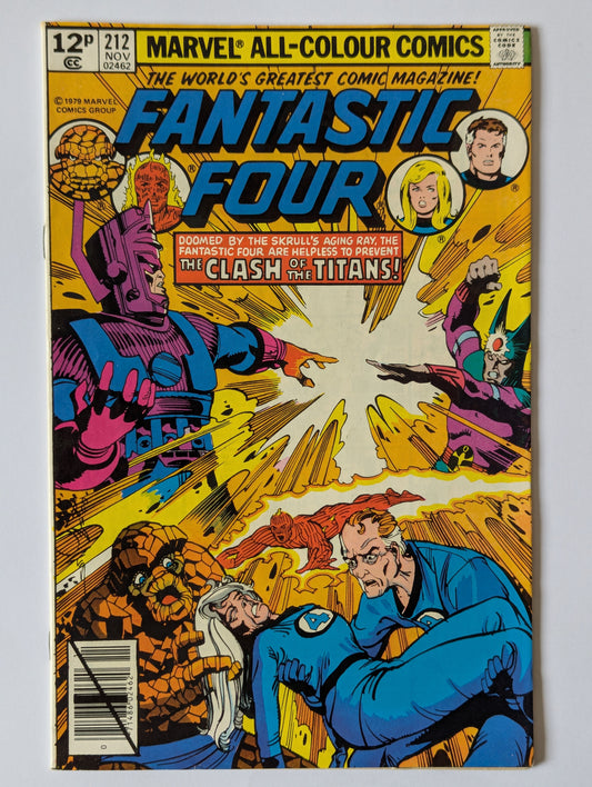 Fantastic Four #212 Marvel Comic Book