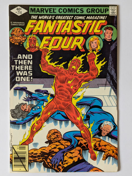 Fantastic Four #214 Marvel Comic Book