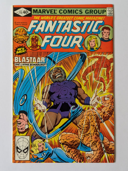 Fantastic Four #215 Marvel Comic Book