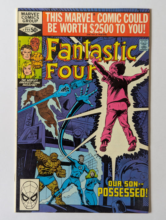 Fantastic Four #222 Marvel Comic Book
