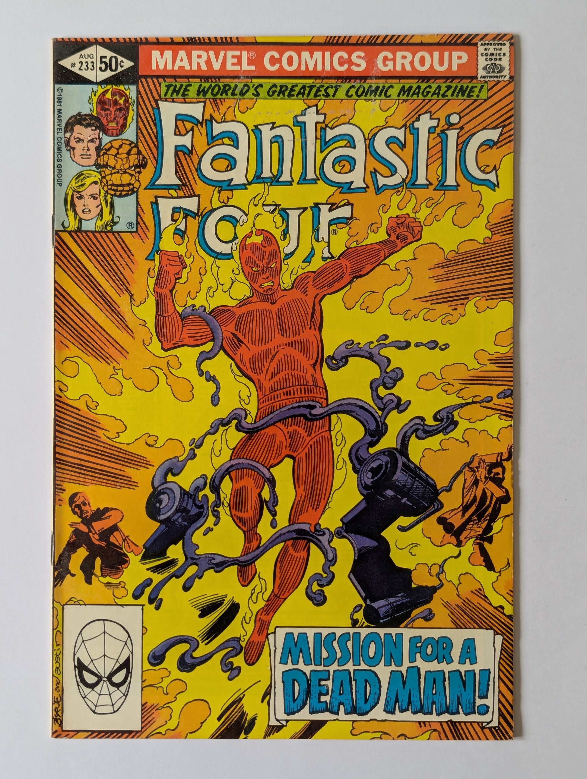 Fantastic Four #233 Marvel Comic Book