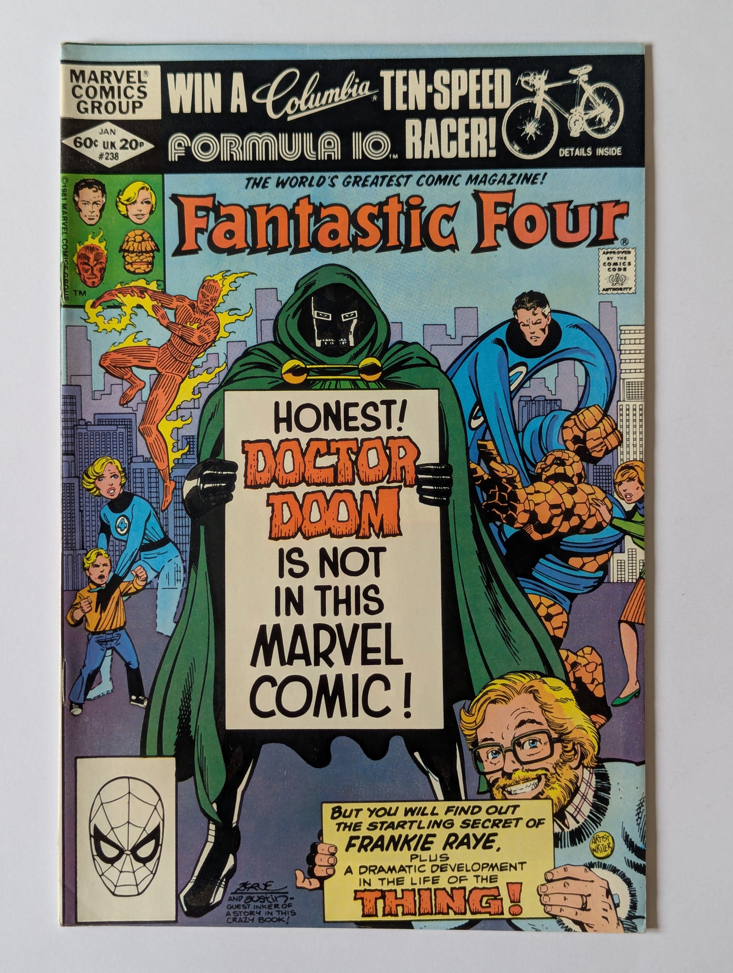 Fantastic Four #238 Marvel Comic Book