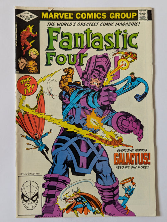Fantastic Four #243 Marvel Comic Book