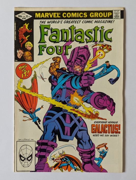 Fantastic Four #243 Marvel Comic Book