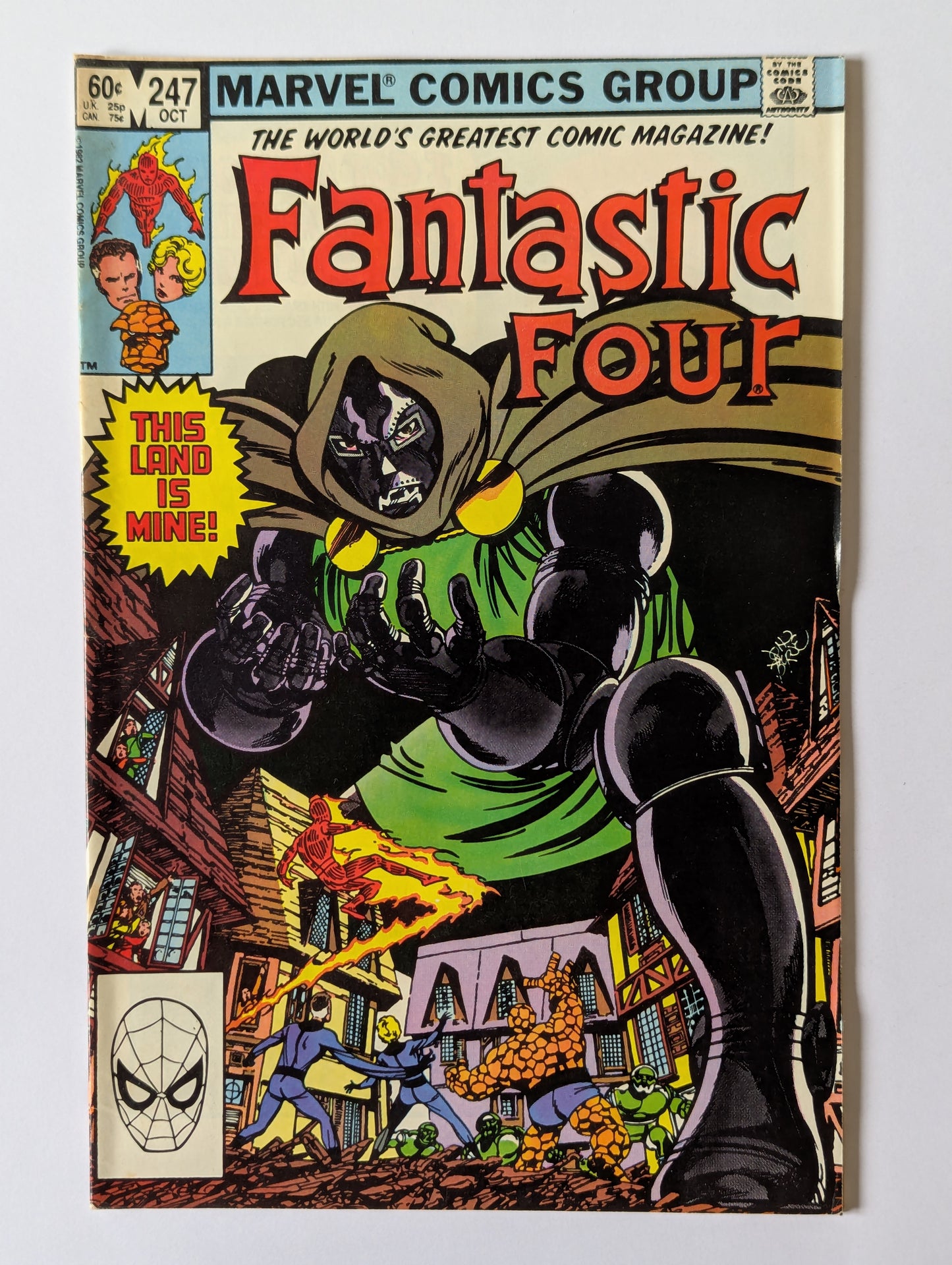 Fantastic Four #247 Marvel Comic Book