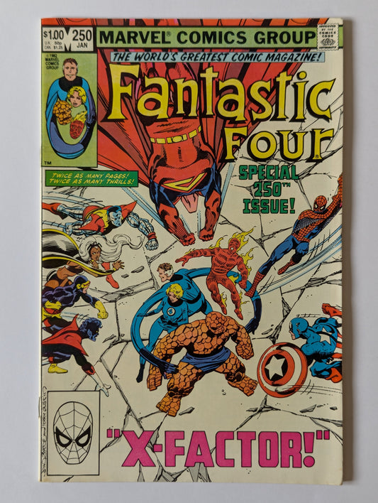 Fantastic Four #250 Marvel Comic Book