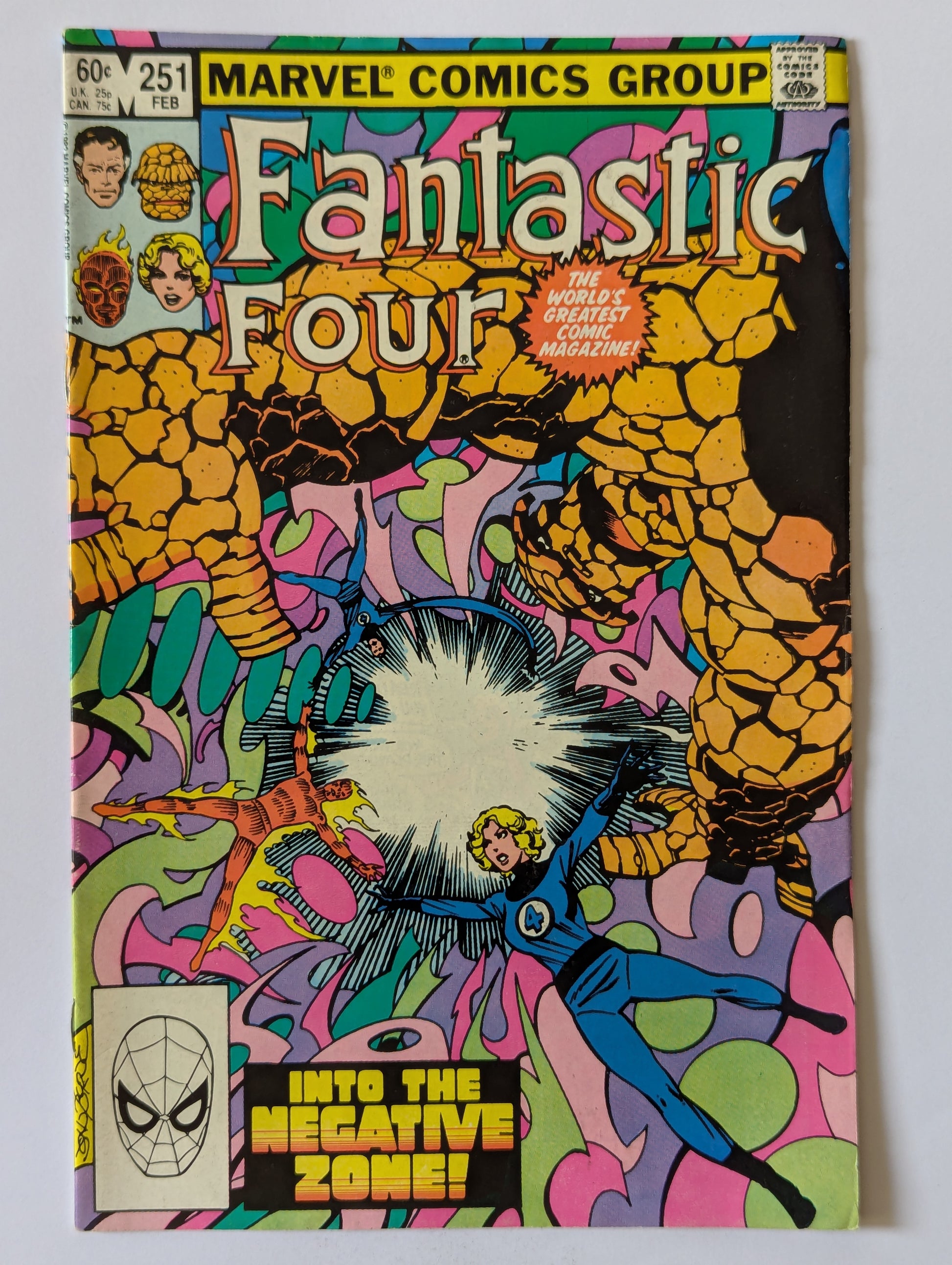 Fantastic Four #251 Marvel Comic Book