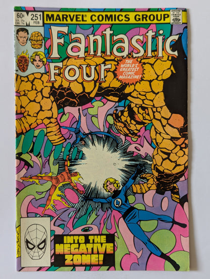 Fantastic Four #251 Marvel Comic Book