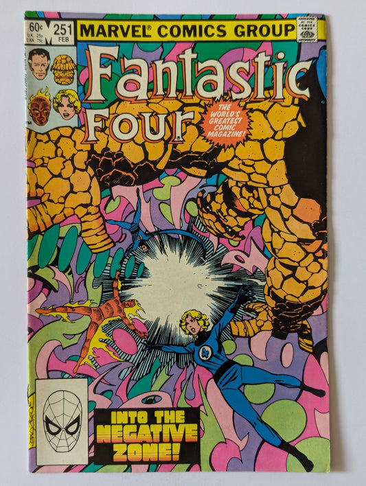Fantastic Four #251 Marvel Comic Book