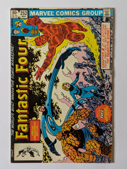 Fantastic Four #252 Marvel Comic Book