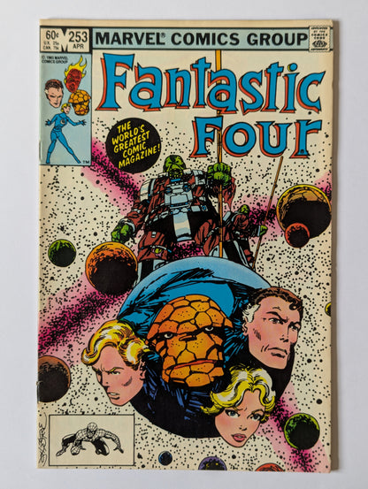 Fantastic Four #253 Marvel Comic Book