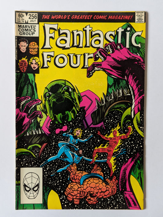 Fantastic Four #256 Marvel Comic Book