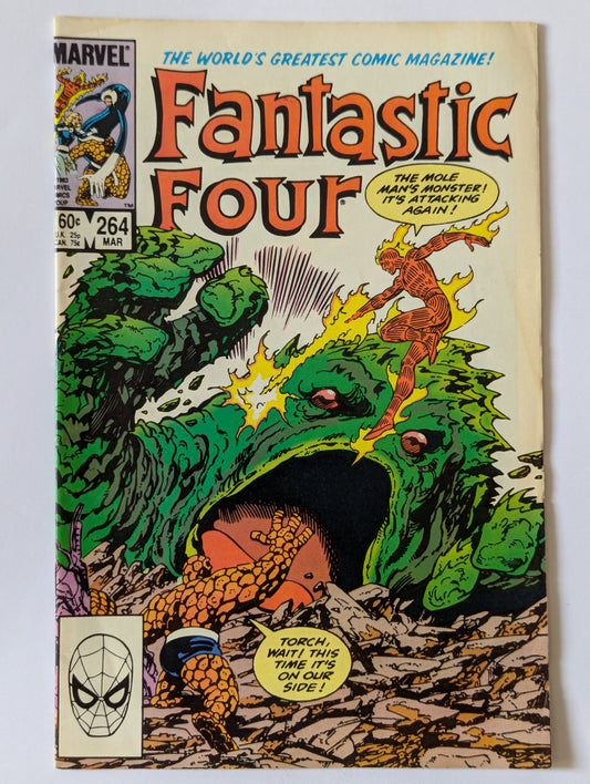 Fantastic Four #264 Marvel Comic Book
