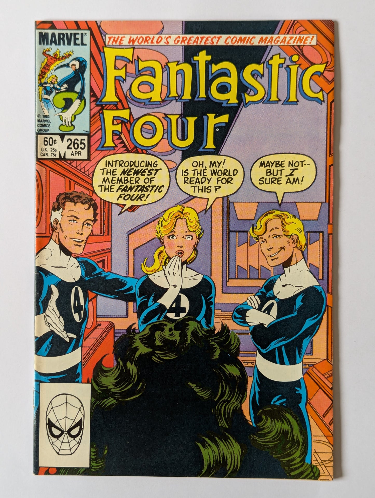 Fantastic Four #265 Marvel Comic Book