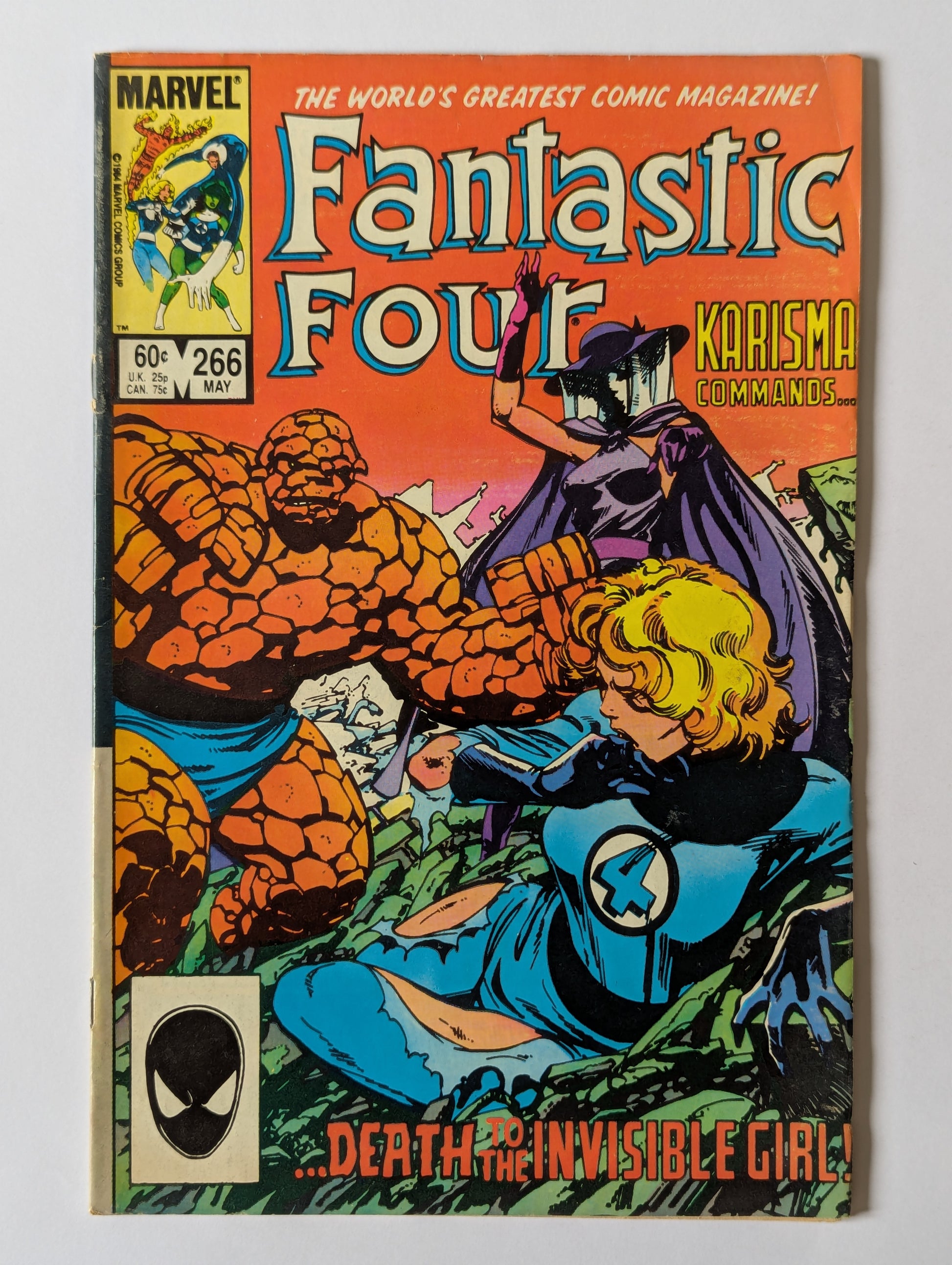 Fantastic Four #266 Marvel Comic Book