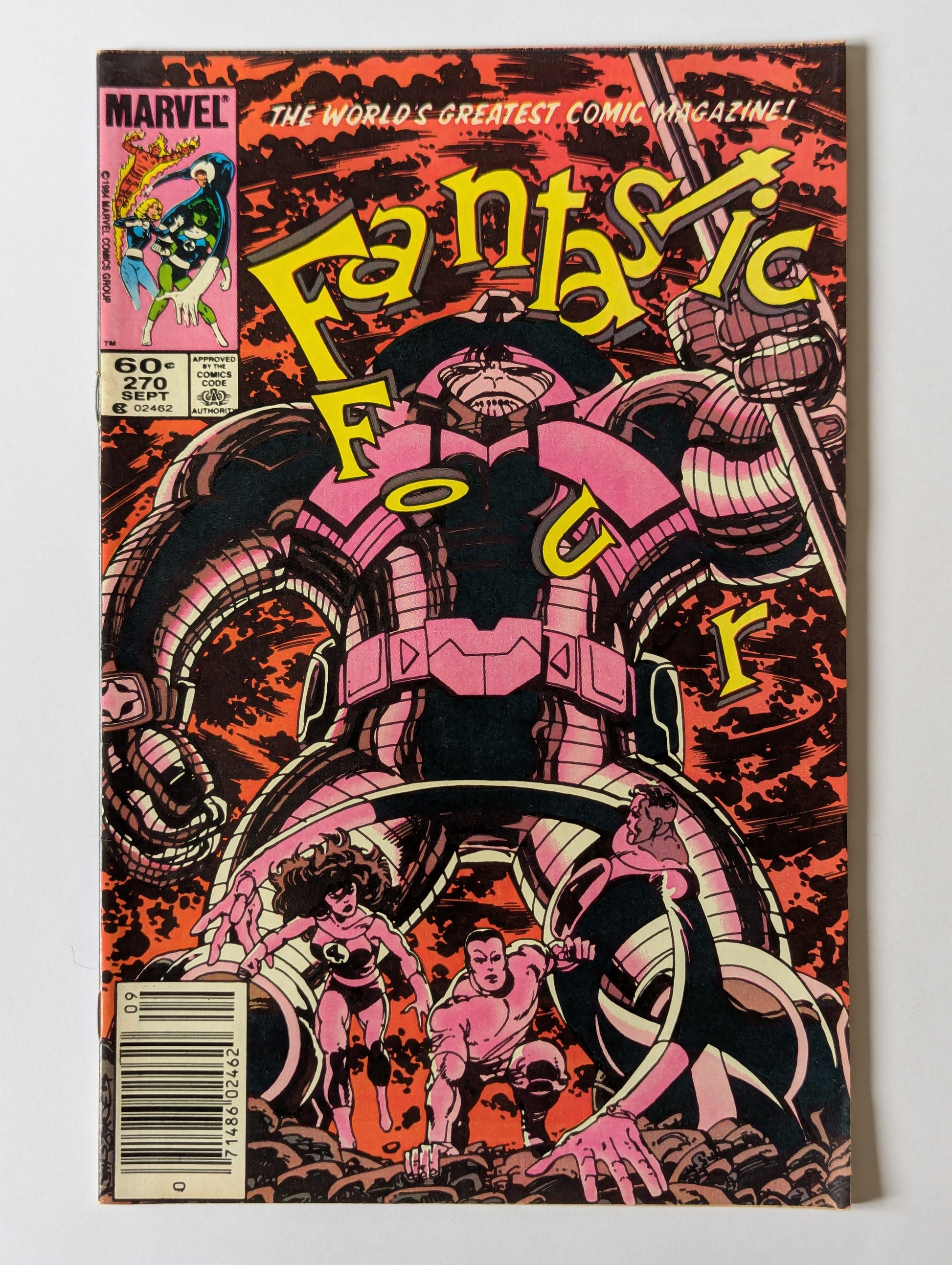 Fantastic Four #270 Marvel Comic Book