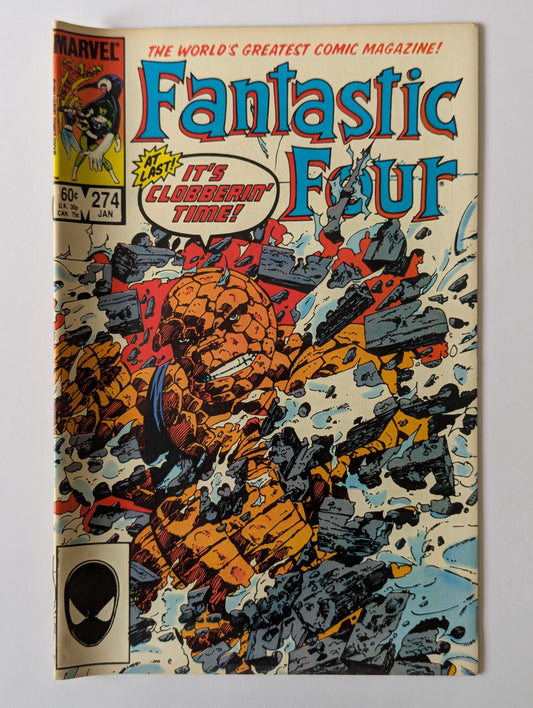 Fantastic Four #274 Marvel Comic Book