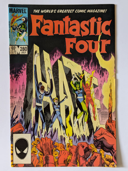 Fantastic Four #280 Marvel Comic Book