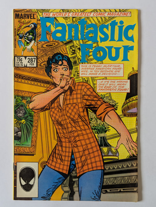Fantastic Four #287 Marvel Comic Book