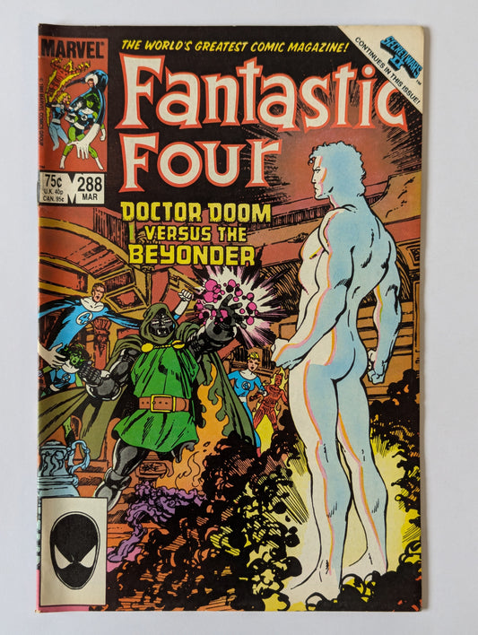 Fantastic Four #288 Marvel Comic Book