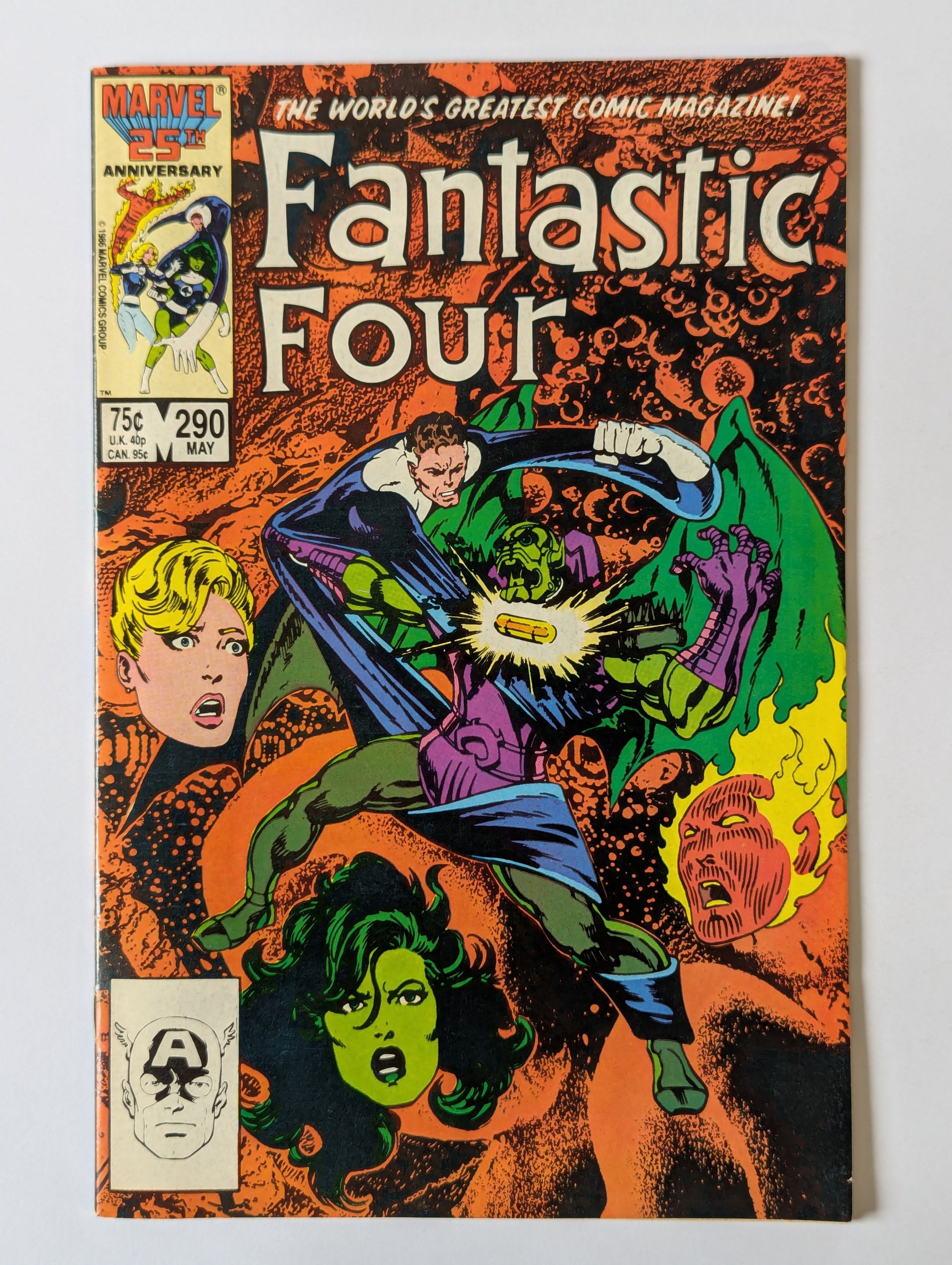 Fantastic Four #290 Marvel Comic Book