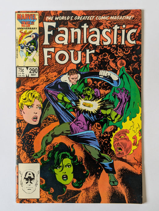 Fantastic Four #290 Marvel Comic Book