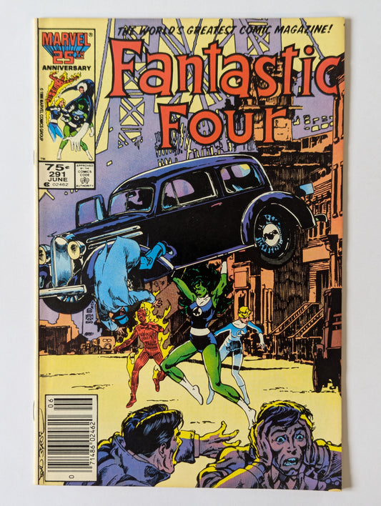 Fantastic Four #290 Marvel Comic Book