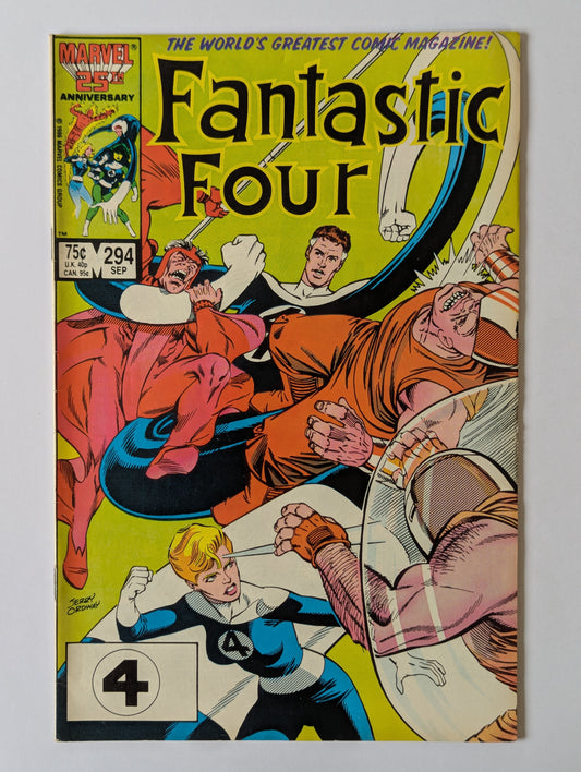 Fantastic Four #294 Marvel Comic Book