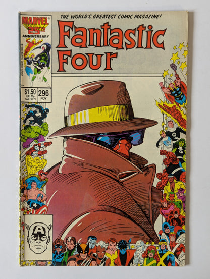 Fantastic Four #296 Marvel Comic Book