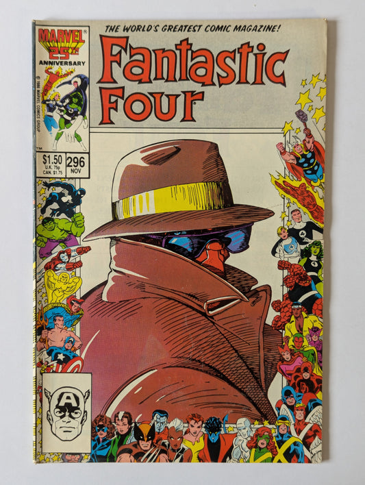 Fantastic Four #296 Marvel Comic Book