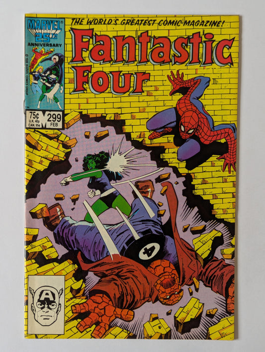 Fantastic Four #299 Marvel Comic Book