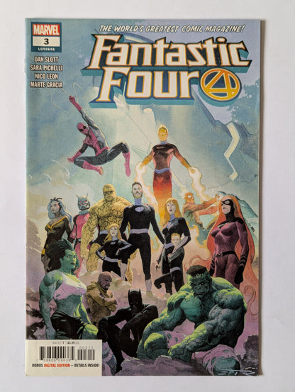 Fantastic Four #3 Marvel Comic Book