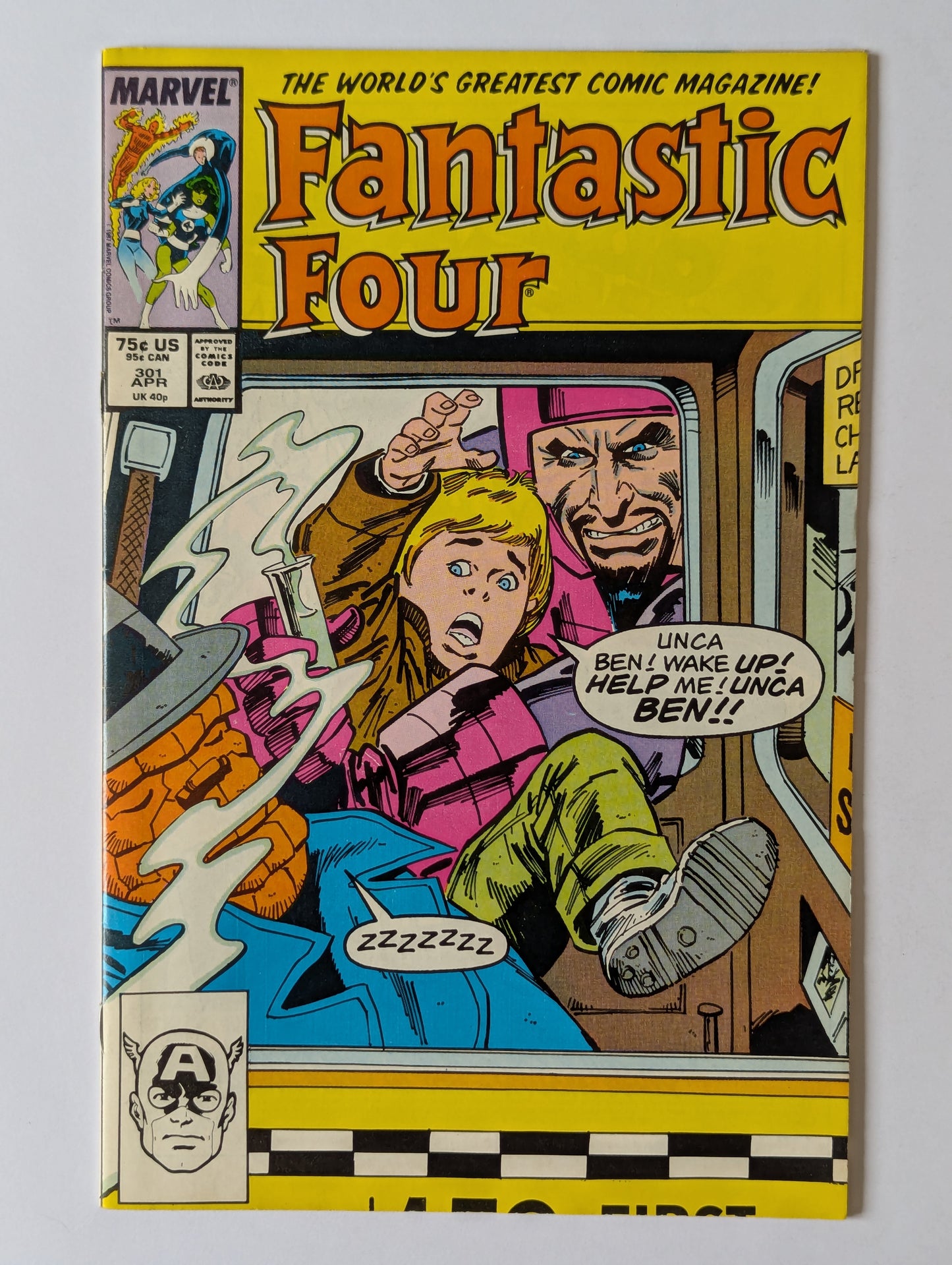 Fantastic Four #301 Marvel Comic Book