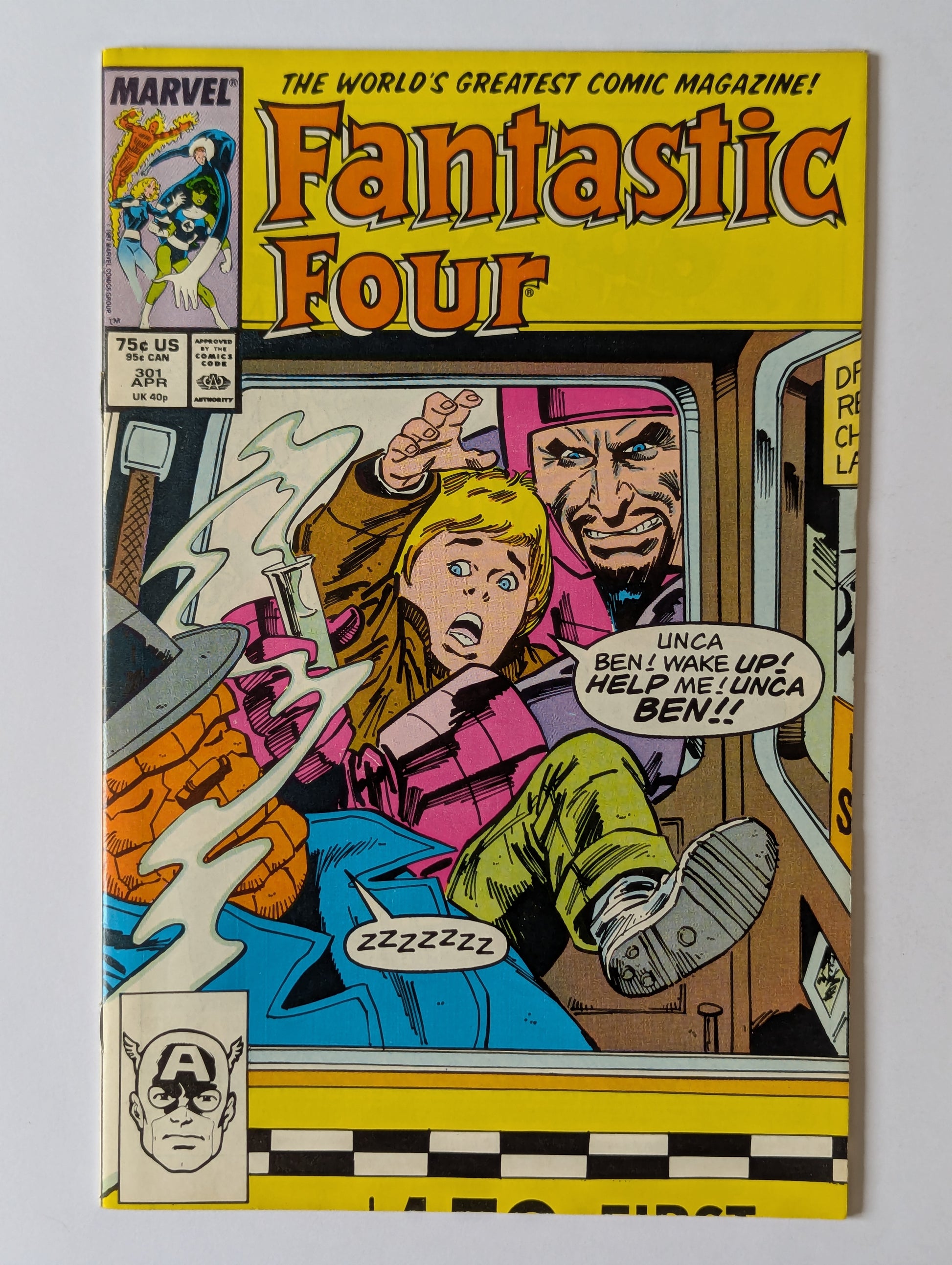 Fantastic Four #301 Marvel Comic Book
