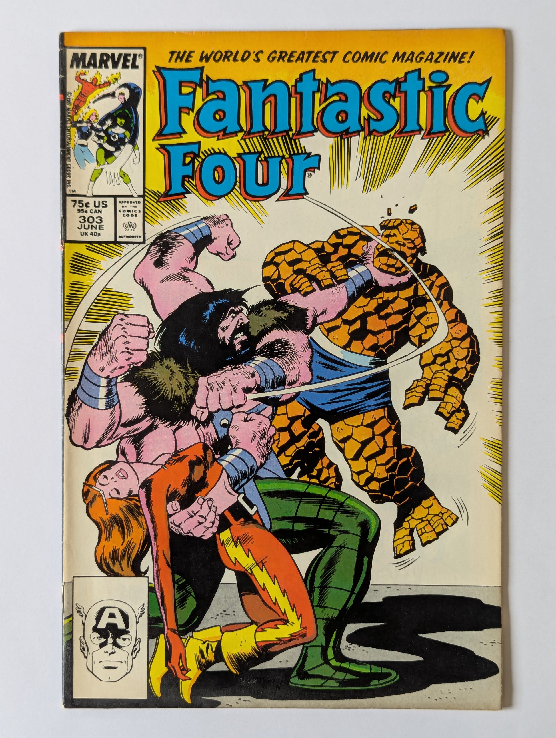 Fantastic Four #303 Marvel Comic Book