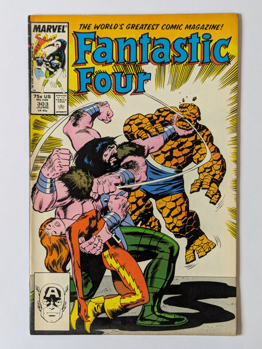 Fantastic Four #303 Marvel Comic Book