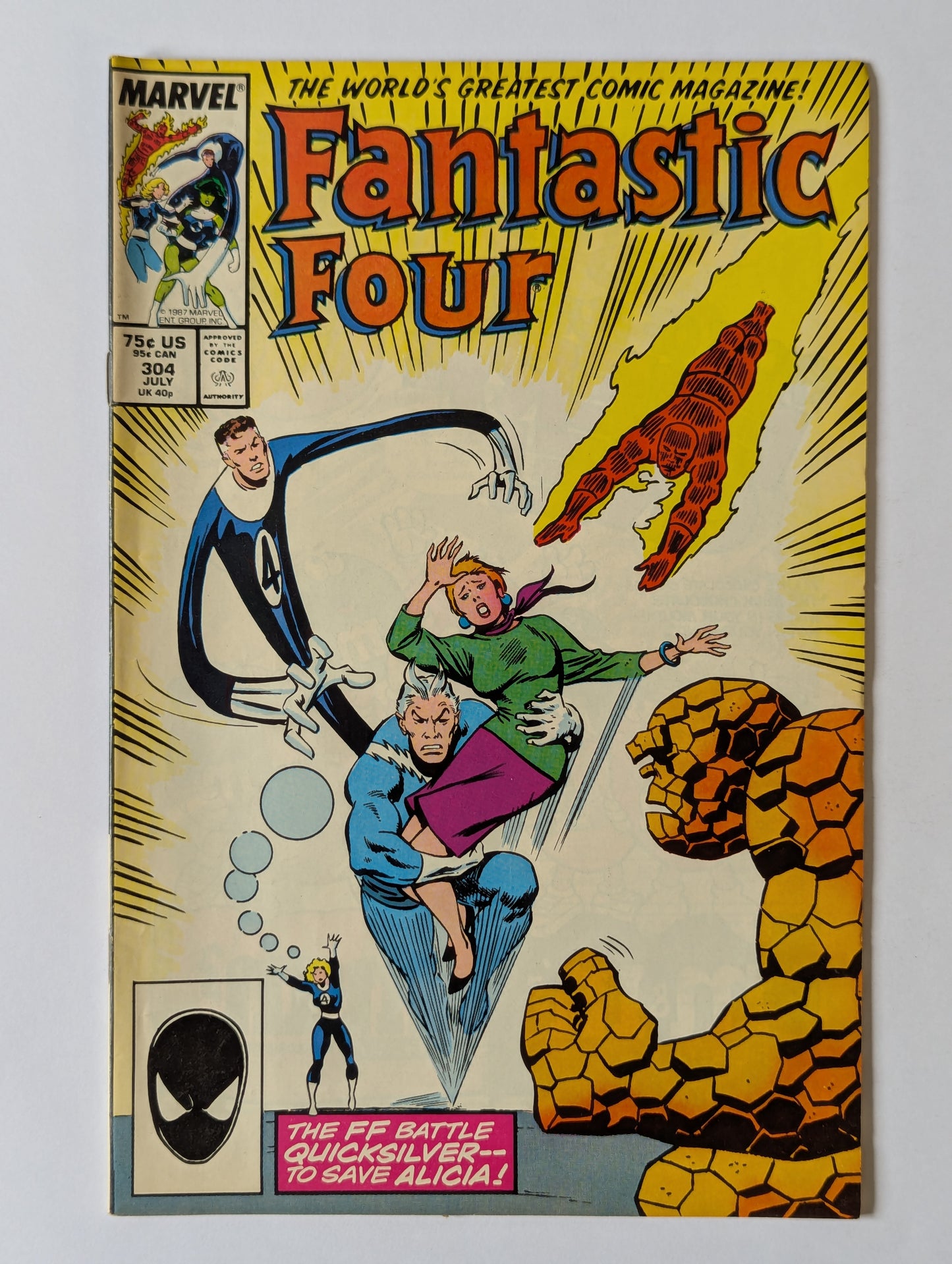 Fantastic Four #304 Marvel Comic Book
