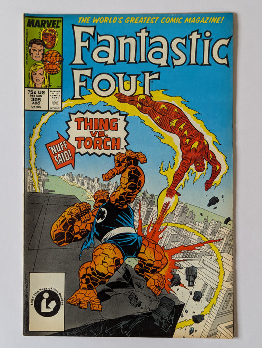 Fantastic Four #305 Marvel Comic Book