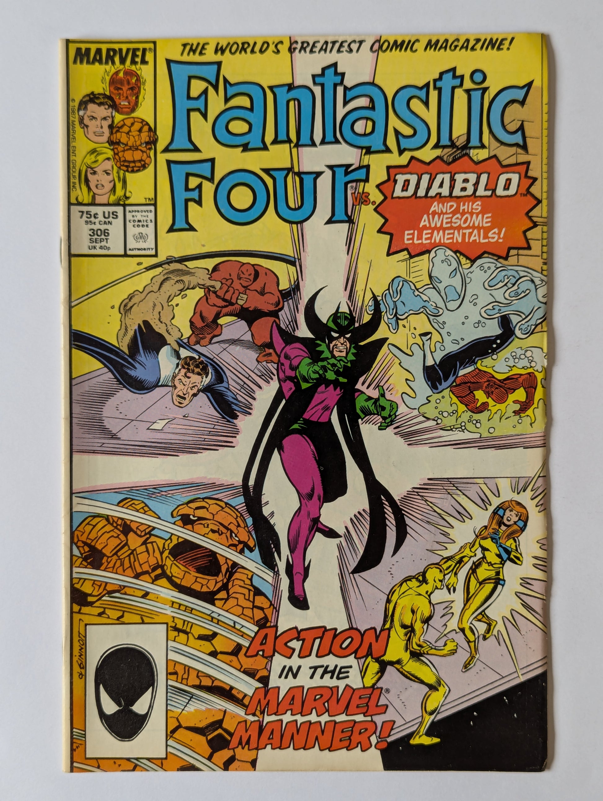 Fantastic Four #306 Marvel Comic Book